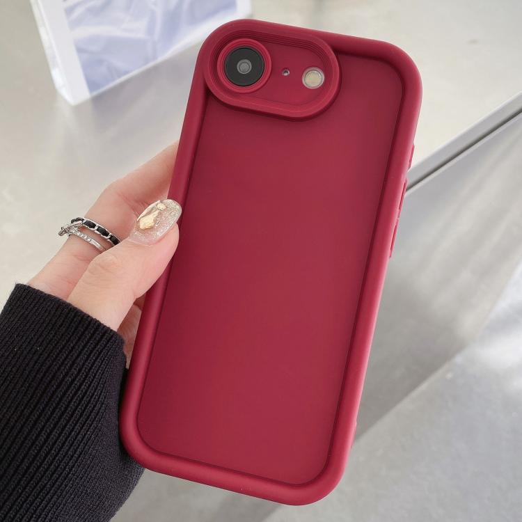 Coque de téléphone en TPU antichoc avec cadre givré et trous précis, pour iPhone 17e / 16e, pour iPhone 17 Pro Max, pour iPhone 17 Pro, pour iPhone 17, pour iPhone Air, pour iPhone 16 Pro Max