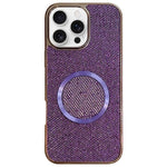 Coque de téléphone MagSafe à paillettes en PC, galvanisée, Pour iPhone 17 Pro Max, Pour iPhone 17 Pro, Pour iPhone 16 Pro Max, Pour iPhone 16 Pro, Pour iPhone 16 Plus, Pour iPhone 16, Pour iPhone 15 Pro Max, Pour iPhone 15 Pro