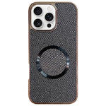 Coque de téléphone MagSafe à paillettes en PC, galvanisée, Pour iPhone 17 Pro Max, Pour iPhone 17 Pro, Pour iPhone 16 Pro Max, Pour iPhone 16 Pro, Pour iPhone 16 Plus, Pour iPhone 16, Pour iPhone 15 Pro Max, Pour iPhone 15 Pro