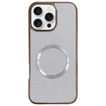 Coque de téléphone MagSafe à paillettes en PC, galvanisée, Pour iPhone 17 Pro Max, Pour iPhone 17 Pro, Pour iPhone 16 Pro Max, Pour iPhone 16 Pro, Pour iPhone 16 Plus, Pour iPhone 16, Pour iPhone 15 Pro Max, Pour iPhone 15 Pro