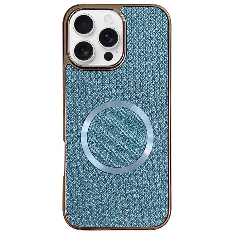 Coque de téléphone MagSafe à paillettes en PC, galvanisée, Pour iPhone 17 Pro Max, Pour iPhone 17 Pro, Pour iPhone 16 Pro Max, Pour iPhone 16 Pro, Pour iPhone 16 Plus, Pour iPhone 16, Pour iPhone 15 Pro Max, Pour iPhone 15 Pro