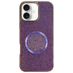 Coque de téléphone MagSafe à paillettes en PC, galvanisée, Pour iPhone 17 Pro Max, Pour iPhone 17 Pro, Pour iPhone 16 Pro Max, Pour iPhone 16 Pro, Pour iPhone 16 Plus, Pour iPhone 16, Pour iPhone 15 Pro Max, Pour iPhone 15 Pro