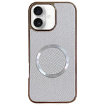 Coque de téléphone MagSafe à paillettes en PC, galvanisée, Pour iPhone 17 Pro Max, Pour iPhone 17 Pro, Pour iPhone 16 Pro Max, Pour iPhone 16 Pro, Pour iPhone 16 Plus, Pour iPhone 16, Pour iPhone 15 Pro Max, Pour iPhone 15 Pro