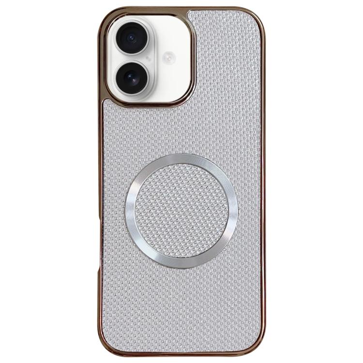 Coque de téléphone MagSafe à paillettes en PC, galvanisée, Pour iPhone 17 Pro Max, Pour iPhone 17 Pro, Pour iPhone 16 Pro Max, Pour iPhone 16 Pro, Pour iPhone 16 Plus, Pour iPhone 16, Pour iPhone 15 Pro Max, Pour iPhone 15 Pro