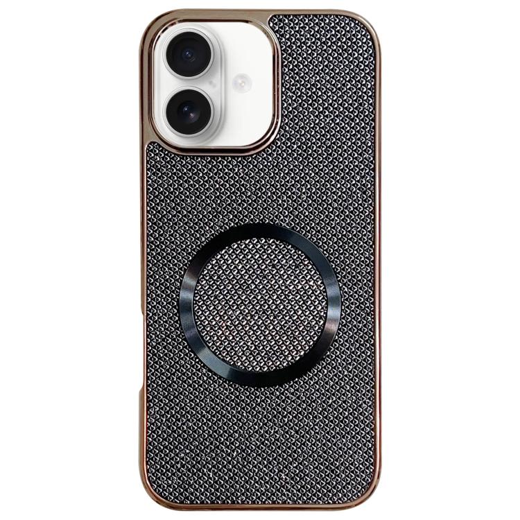 Coque de téléphone MagSafe à paillettes en PC, galvanisée, Pour iPhone 17 Pro Max, Pour iPhone 17 Pro, Pour iPhone 16 Pro Max, Pour iPhone 16 Pro, Pour iPhone 16 Plus, Pour iPhone 16, Pour iPhone 15 Pro Max, Pour iPhone 15 Pro