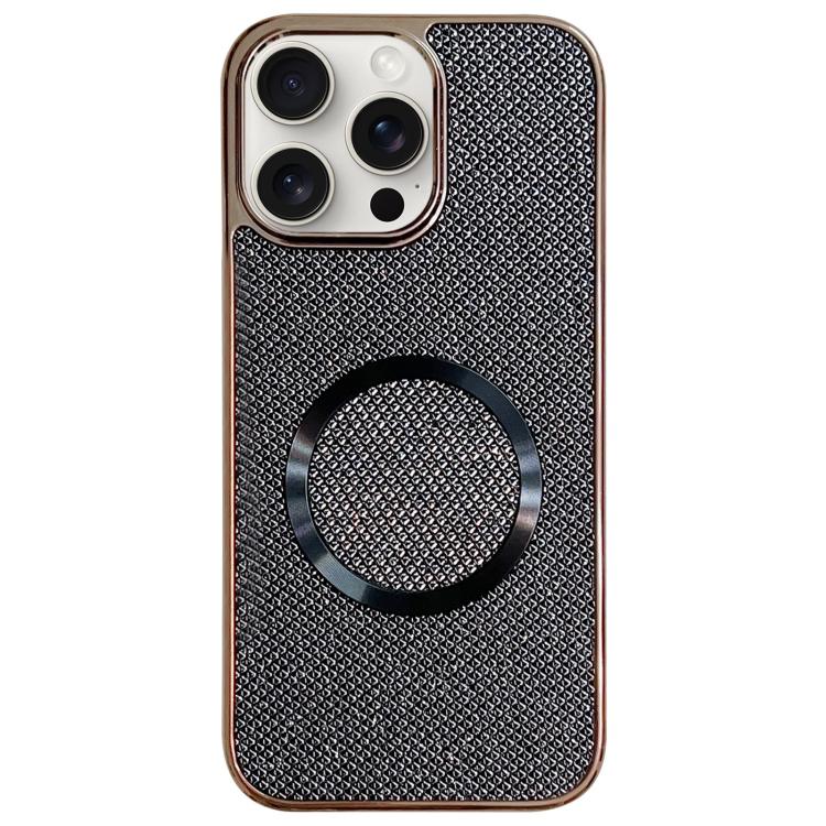 Coque de téléphone MagSafe à paillettes en PC, galvanisée, Pour iPhone 17 Pro Max, Pour iPhone 17 Pro, Pour iPhone 16 Pro Max, Pour iPhone 16 Pro, Pour iPhone 16 Plus, Pour iPhone 16, Pour iPhone 15 Pro Max, Pour iPhone 15 Pro