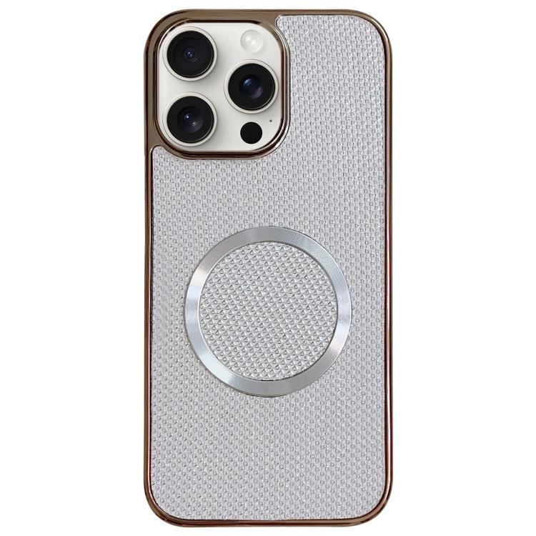 Coque de téléphone MagSafe à paillettes en PC, galvanisée, Pour iPhone 17 Pro Max, Pour iPhone 17 Pro, Pour iPhone 16 Pro Max, Pour iPhone 16 Pro, Pour iPhone 16 Plus, Pour iPhone 16, Pour iPhone 15 Pro Max, Pour iPhone 15 Pro