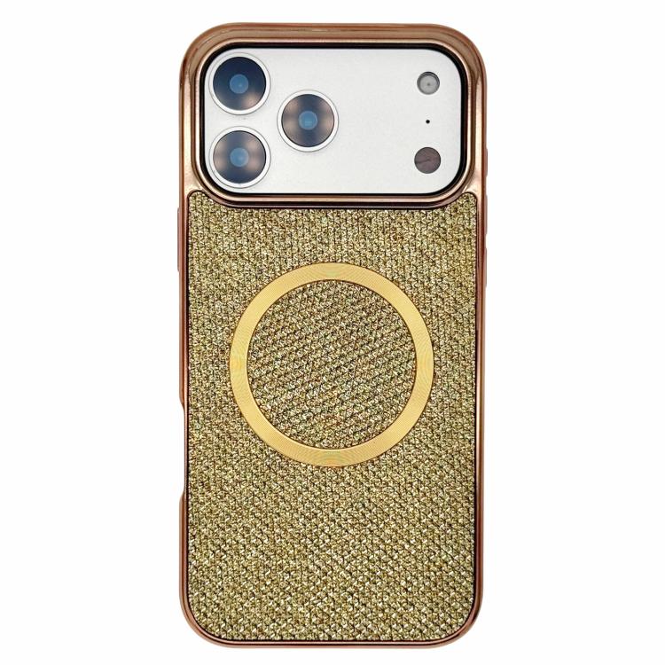 Coque de téléphone MagSafe à paillettes en PC, galvanisée, Pour iPhone 17 Pro Max, Pour iPhone 17 Pro, Pour iPhone 16 Pro Max, Pour iPhone 16 Pro, Pour iPhone 16 Plus, Pour iPhone 16, Pour iPhone 15 Pro Max, Pour iPhone 15 Pro