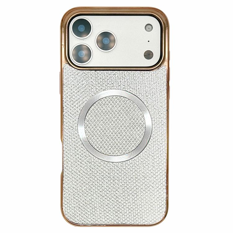 Coque de téléphone MagSafe à paillettes en PC, galvanisée, Pour iPhone 17 Pro Max, Pour iPhone 17 Pro, Pour iPhone 16 Pro Max, Pour iPhone 16 Pro, Pour iPhone 16 Plus, Pour iPhone 16, Pour iPhone 15 Pro Max, Pour iPhone 15 Pro
