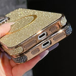 Coque de téléphone MagSafe à paillettes en PC, galvanisée, Pour iPhone 17 Pro Max, Pour iPhone 17 Pro, Pour iPhone 16 Pro Max, Pour iPhone 16 Pro, Pour iPhone 16 Plus, Pour iPhone 16, Pour iPhone 15 Pro Max, Pour iPhone 15 Pro
