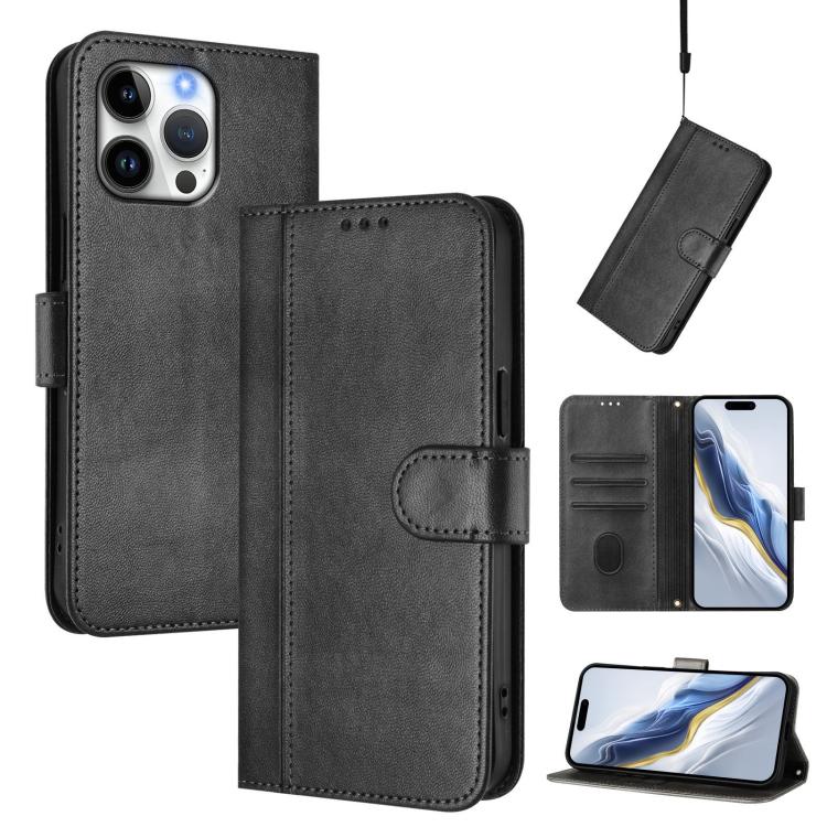 Étui de téléphone en cuir rétro avec boucle d'épissure pour iPhone 16 Pro, pour iPhone 16 Plus, pour iPhone 16, pour iPhone 15 Pro Max, pour iPhone 15 Pro, pour iPhone 15 Plus