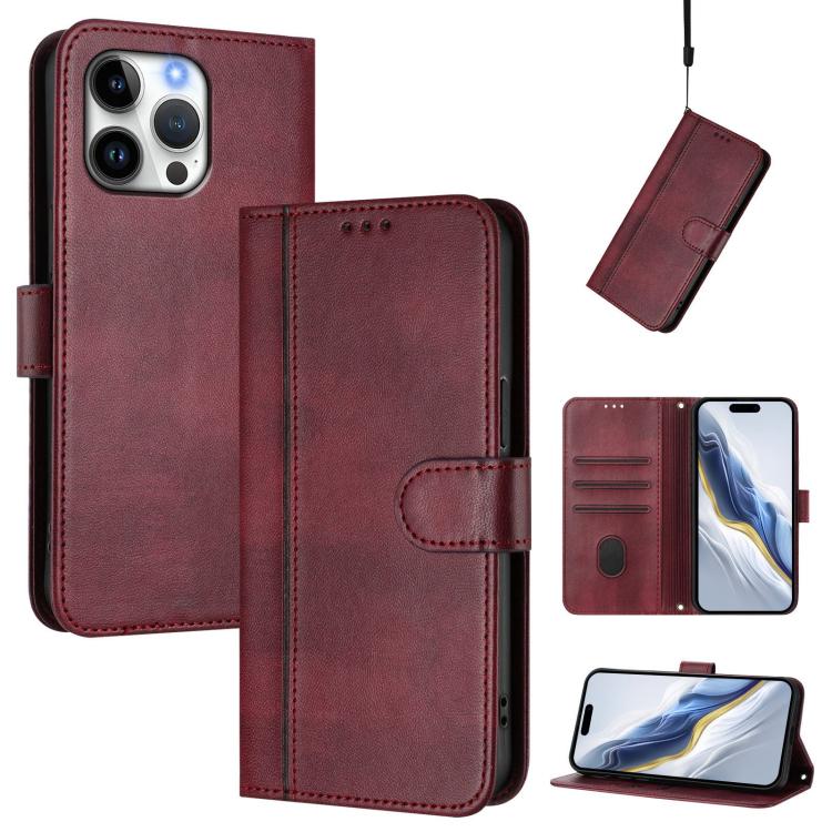 Étui de téléphone en cuir rétro avec boucle d'épissure pour iPhone 16 Pro, pour iPhone 16 Plus, pour iPhone 16, pour iPhone 15 Pro Max, pour iPhone 15 Pro, pour iPhone 15 Plus
