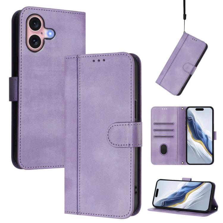 Étui de téléphone en cuir rétro avec boucle d'épissure pour iPhone 16 Pro, pour iPhone 16 Plus, pour iPhone 16, pour iPhone 15 Pro Max, pour iPhone 15 Pro, pour iPhone 15 Plus