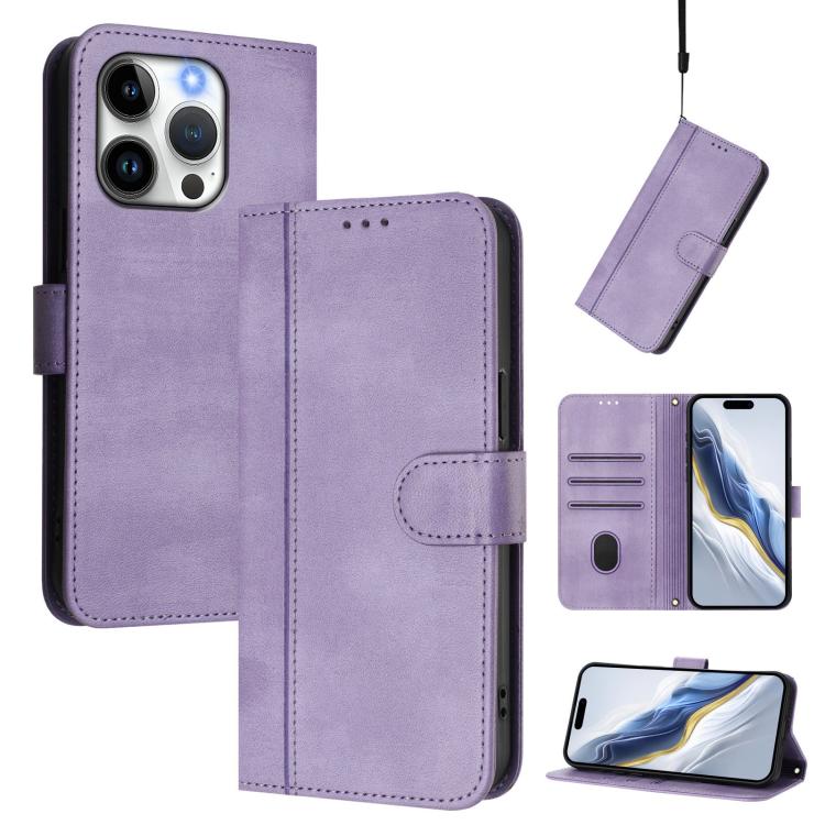 Étui de téléphone en cuir rétro avec boucle d'épissure pour iPhone 16 Pro, pour iPhone 16 Plus, pour iPhone 16, pour iPhone 15 Pro Max, pour iPhone 15 Pro, pour iPhone 15 Plus