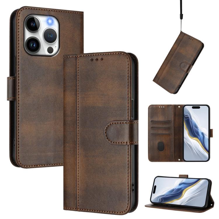 Étui de téléphone en cuir rétro avec boucle d'épissure pour iPhone 16 Pro, pour iPhone 16 Plus, pour iPhone 16, pour iPhone 15 Pro Max, pour iPhone 15 Pro, pour iPhone 15 Plus