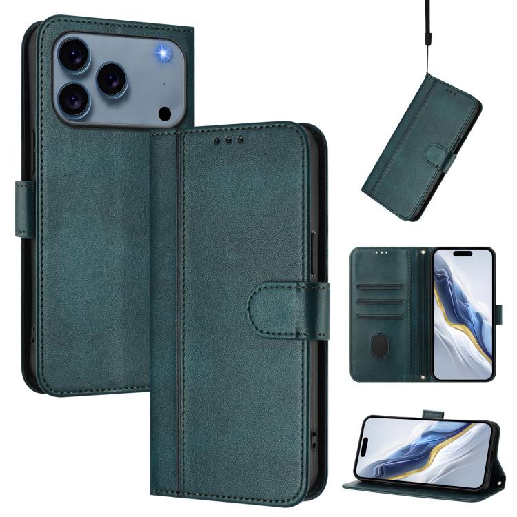 Étui de téléphone rétro en cuir avec boucle de raccordement, Pour iPhone 17e / 16e, Pour iPhone 17 Pro Max, Pour iPhone 17 Pro, Pour iPhone 17, Pour iPhone Air, Pour iPhone 16 Pro Max