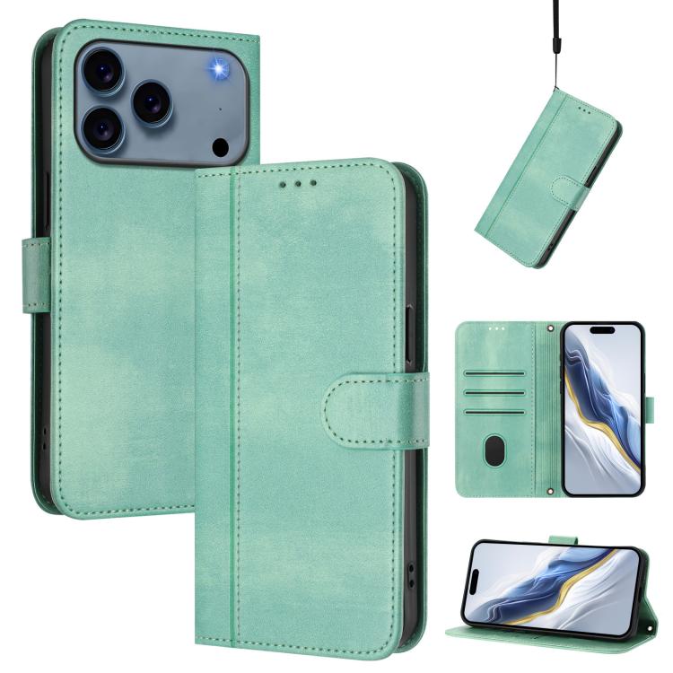 Étui de téléphone rétro en cuir avec boucle de raccordement, Pour iPhone 17e / 16e, Pour iPhone 17 Pro Max, Pour iPhone 17 Pro, Pour iPhone 17, Pour iPhone Air, Pour iPhone 16 Pro Max