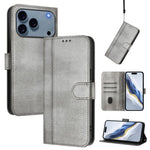 Étui de téléphone rétro en cuir avec boucle de raccordement, Pour iPhone 17e / 16e, Pour iPhone 17 Pro Max, Pour iPhone 17 Pro, Pour iPhone 17, Pour iPhone Air, Pour iPhone 16 Pro Max