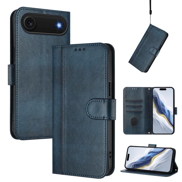Étui de téléphone rétro en cuir avec boucle de raccordement, Pour iPhone 17e / 16e, Pour iPhone 17 Pro Max, Pour iPhone 17 Pro, Pour iPhone 17, Pour iPhone Air, Pour iPhone 16 Pro Max