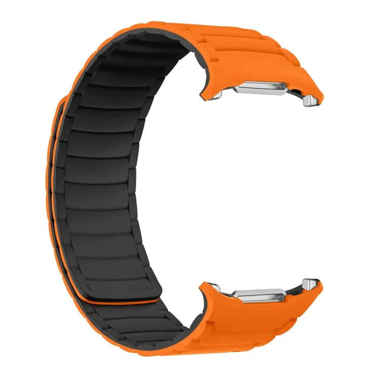 Bracelet de montre magnétique sport en silicone, pour Samsung Galaxy Watch Ultra 47mm / Ultra 2025