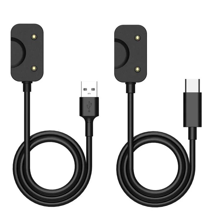 Pour Samsung Galaxy Fit3 SM-R390 xDfind Câble de charge pour montre connectée avec interface USB-A et protection de puce, Pour Samsung Galaxy Fit3, 55cm, Pour Samsung Galaxy Fit3, 1m