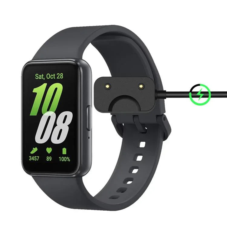 Pour Samsung Galaxy Fit3 SM-R390 xDfind Câble de charge pour montre connectée avec interface USB-A et protection de puce, Pour Samsung Galaxy Fit3, 55cm, Pour Samsung Galaxy Fit3, 1m
