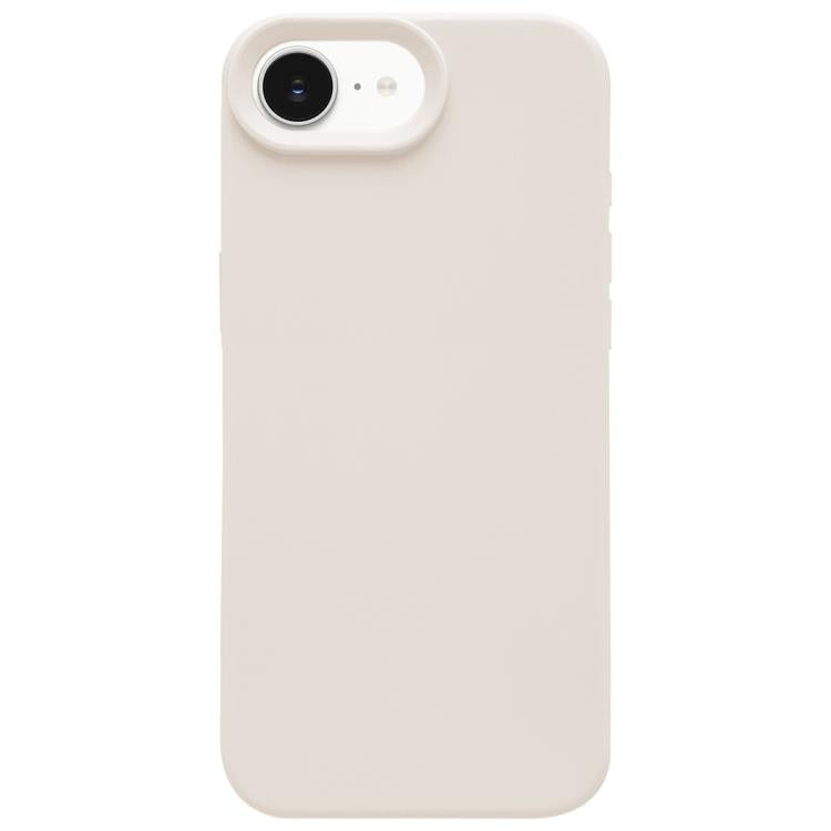 Coque de téléphone en silicone liquide simple imitation Dopamine, pour iPhone 17e / 16e, pour iPhone 17 Pro Max, pour iPhone 17 Pro
