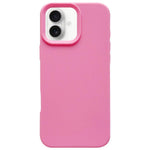 Coque de téléphone en silicone liquide simple imitation Dopamine, Pour iPhone 17, Pour iPhone Air, Pour iPhone 16 Pro Max