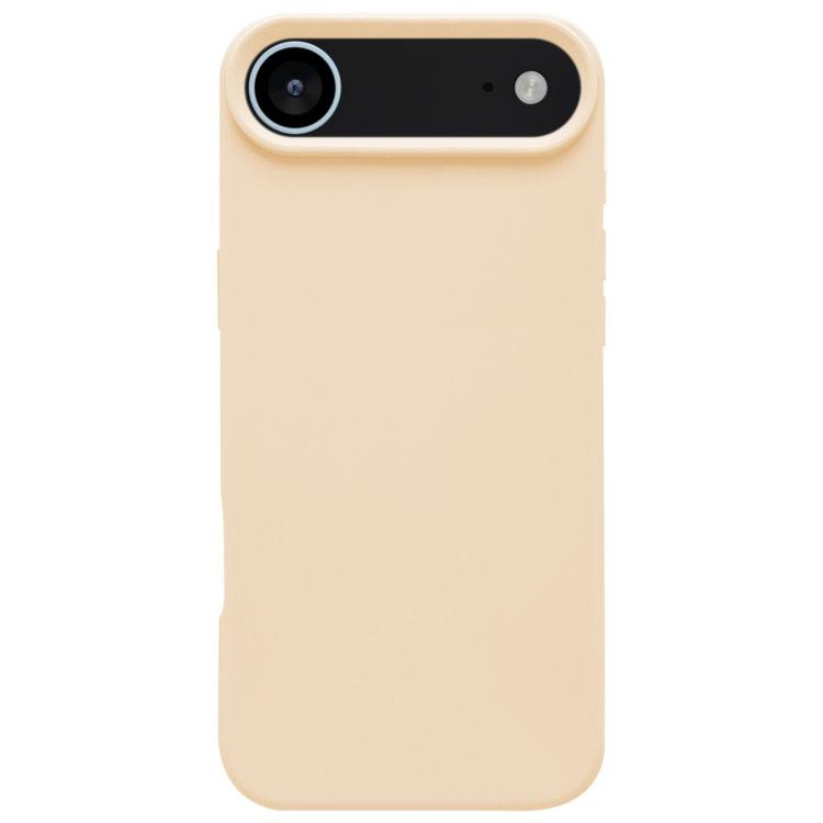 Coque de téléphone en silicone liquide simple imitation Dopamine, Pour iPhone 17, Pour iPhone Air, Pour iPhone 16 Pro Max