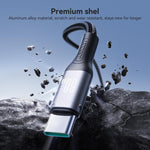 Câble de données de charge rapide JOYROOM S-A28 Flash Series 60W 480Mbps, longueur : 2m, câble Type-C vers Type-C, câble Type-C vers 8 broches, câble USB vers Type-C, câble USB vers 8 broches
