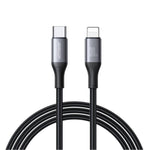Câble de données de charge rapide JOYROOM S-A28 Flash Series 60W 480Mbps, longueur : 2m, câble Type-C vers Type-C, câble Type-C vers 8 broches, câble USB vers Type-C, câble USB vers 8 broches