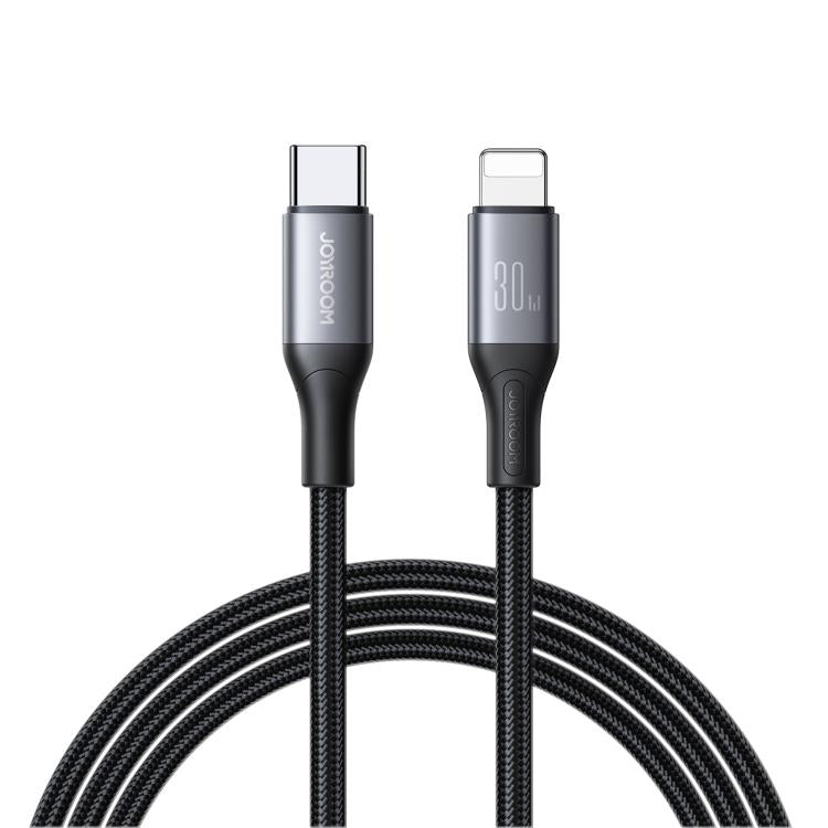 Câble de données de charge rapide JOYROOM S-A28 Flash Series 60W 480Mbps, longueur : 2m, câble Type-C vers Type-C, câble Type-C vers 8 broches, câble USB vers Type-C, câble USB vers 8 broches