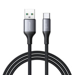 Câble de données de charge rapide JOYROOM S-A28 Flash Series 60W 480Mbps, longueur : 2m, câble Type-C vers Type-C, câble Type-C vers 8 broches, câble USB vers Type-C, câble USB vers 8 broches