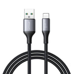 Câble de données de charge rapide JOYROOM S-A28 Flash Series 60W 480Mbps, longueur : 2m, câble Type-C vers Type-C, câble Type-C vers 8 broches, câble USB vers Type-C, câble USB vers 8 broches
