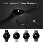 Pour câble de charge magnétique Google Pixel Watch xDfind pour montre intelligente, longueur : 1 m, port USB
