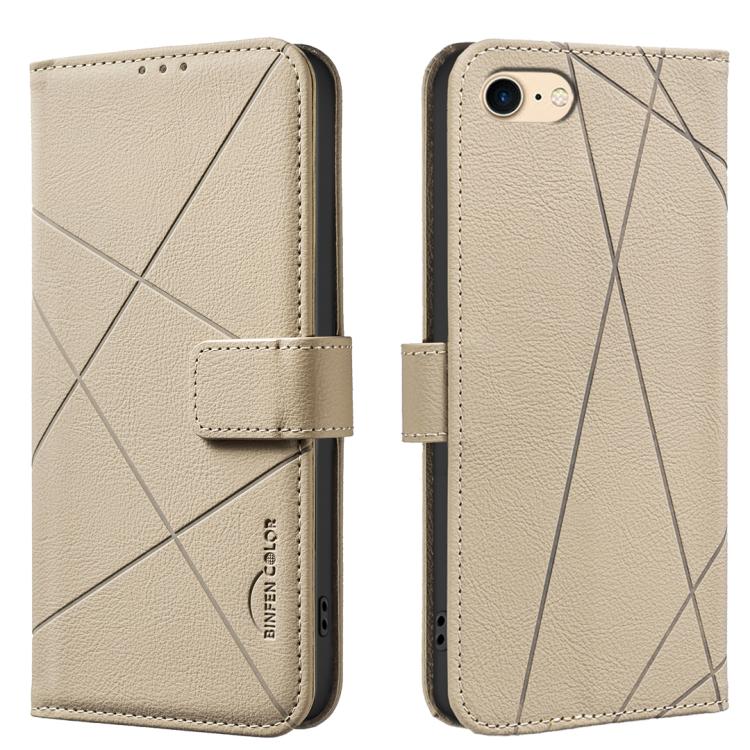 Étui de téléphone en cuir avec motif géométrique RFID, Pour iPhone 6 / 7 / 8 / SE, Pour iPhone 13 Pro Max, Pour iPhone 13 Pro, Pour iPhone 12 / 12 Pro, Pour iPhone 12 Pro Max, Pour iPhone 11 Pro Max, Pour iPhone 11, Pour iPhone 11 Pro