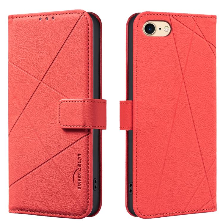 Étui de téléphone en cuir avec motif géométrique RFID, Pour iPhone 6 / 7 / 8 / SE, Pour iPhone 13 Pro Max, Pour iPhone 13 Pro, Pour iPhone 12 / 12 Pro, Pour iPhone 12 Pro Max, Pour iPhone 11 Pro Max, Pour iPhone 11, Pour iPhone 11 Pro