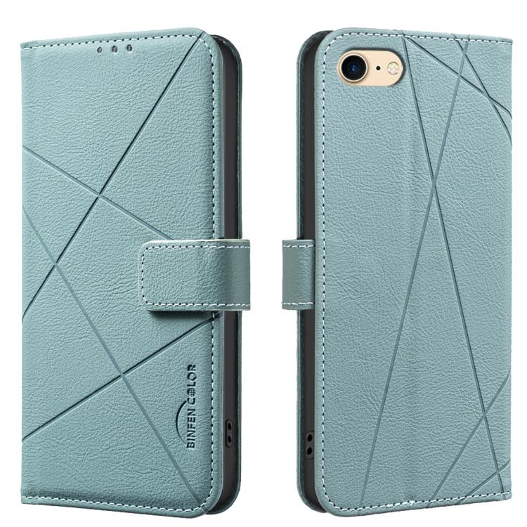 Étui de téléphone en cuir avec motif géométrique RFID, Pour iPhone 6 / 7 / 8 / SE, Pour iPhone 13 Pro Max, Pour iPhone 13 Pro, Pour iPhone 12 / 12 Pro, Pour iPhone 12 Pro Max, Pour iPhone 11 Pro Max, Pour iPhone 11, Pour iPhone 11 Pro