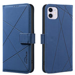 Étui de téléphone en cuir avec motif géométrique RFID, Pour iPhone 6 / 7 / 8 / SE, Pour iPhone 13 Pro Max, Pour iPhone 13 Pro, Pour iPhone 12 / 12 Pro, Pour iPhone 12 Pro Max, Pour iPhone 11 Pro Max, Pour iPhone 11, Pour iPhone 11 Pro