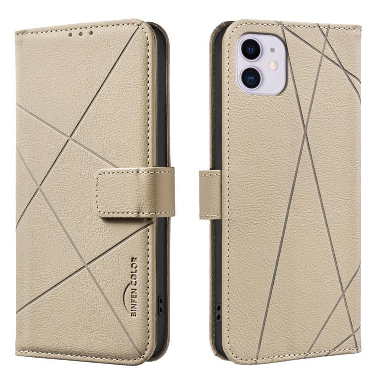 Étui de téléphone en cuir avec motif géométrique RFID, Pour iPhone 6 / 7 / 8 / SE, Pour iPhone 13 Pro Max, Pour iPhone 13 Pro, Pour iPhone 12 / 12 Pro, Pour iPhone 12 Pro Max, Pour iPhone 11 Pro Max, Pour iPhone 11, Pour iPhone 11 Pro