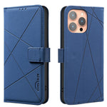 Étui de téléphone en cuir avec motif géométrique RFID, Pour iPhone 6 / 7 / 8 / SE, Pour iPhone 13 Pro Max, Pour iPhone 13 Pro, Pour iPhone 12 / 12 Pro, Pour iPhone 12 Pro Max, Pour iPhone 11 Pro Max, Pour iPhone 11, Pour iPhone 11 Pro