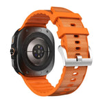 Bracelet de montre sport en silicone de couleur unie, pour Samsung Galaxy Watch Ultra 47 mm / Ultra 2025