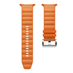 Bracelet de montre sport en silicone de couleur unie, pour Samsung Galaxy Watch Ultra 47 mm / Ultra 2025