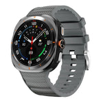 Bracelet de montre sport en silicone de couleur unie, pour Samsung Galaxy Watch Ultra 47 mm / Ultra 2025