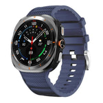 Bracelet de montre sport en silicone de couleur unie, pour Samsung Galaxy Watch Ultra 47 mm / Ultra 2025