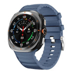 Bracelet de montre sport en silicone de couleur unie, pour Samsung Galaxy Watch Ultra 47 mm / Ultra 2025