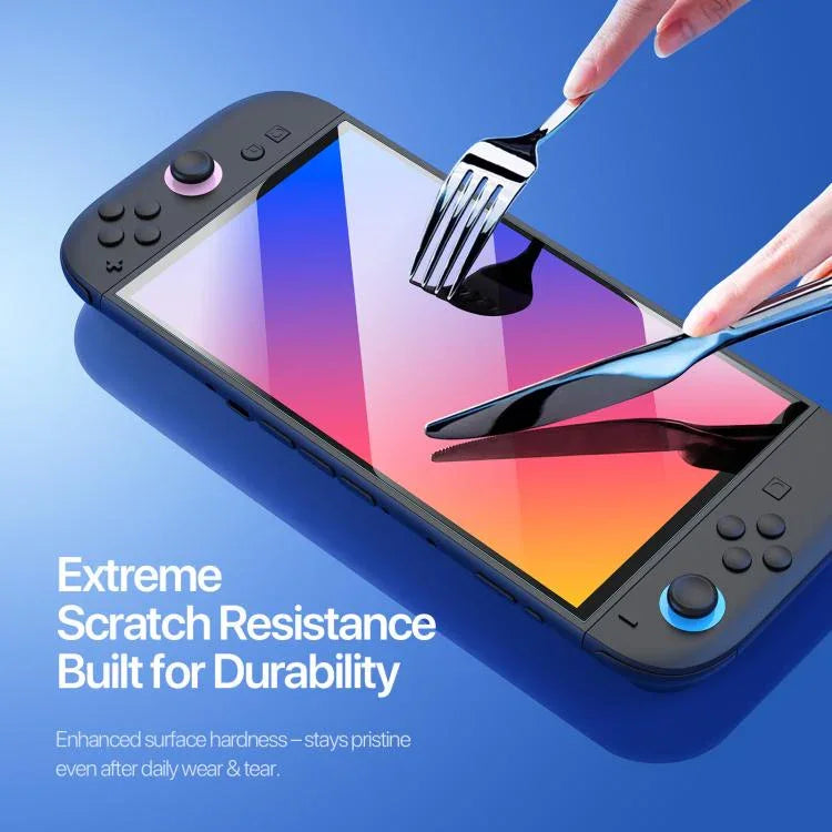 DUX DUCIS Film de protection d'écran en verre trempé HD avec positionneur, pour Nintendo Switch 2