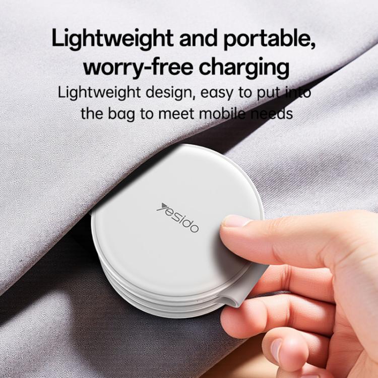 Yesido DS29 Chargeur sans fil pliable 5 en 1 pour téléphone / montre / écouteurs, DS29