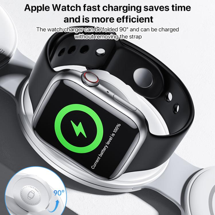 Yesido DS29 Chargeur sans fil pliable 5 en 1 pour téléphone / montre / écouteurs, DS29