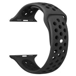 Bracelet de montre sport en silicone bicolore xDfind, compatible avec Apple Watch 46 mm / 49 mm / 45 mm / 44 mm et Apple Watch 42 mm / 41 mm / 40 mm / 38 mm